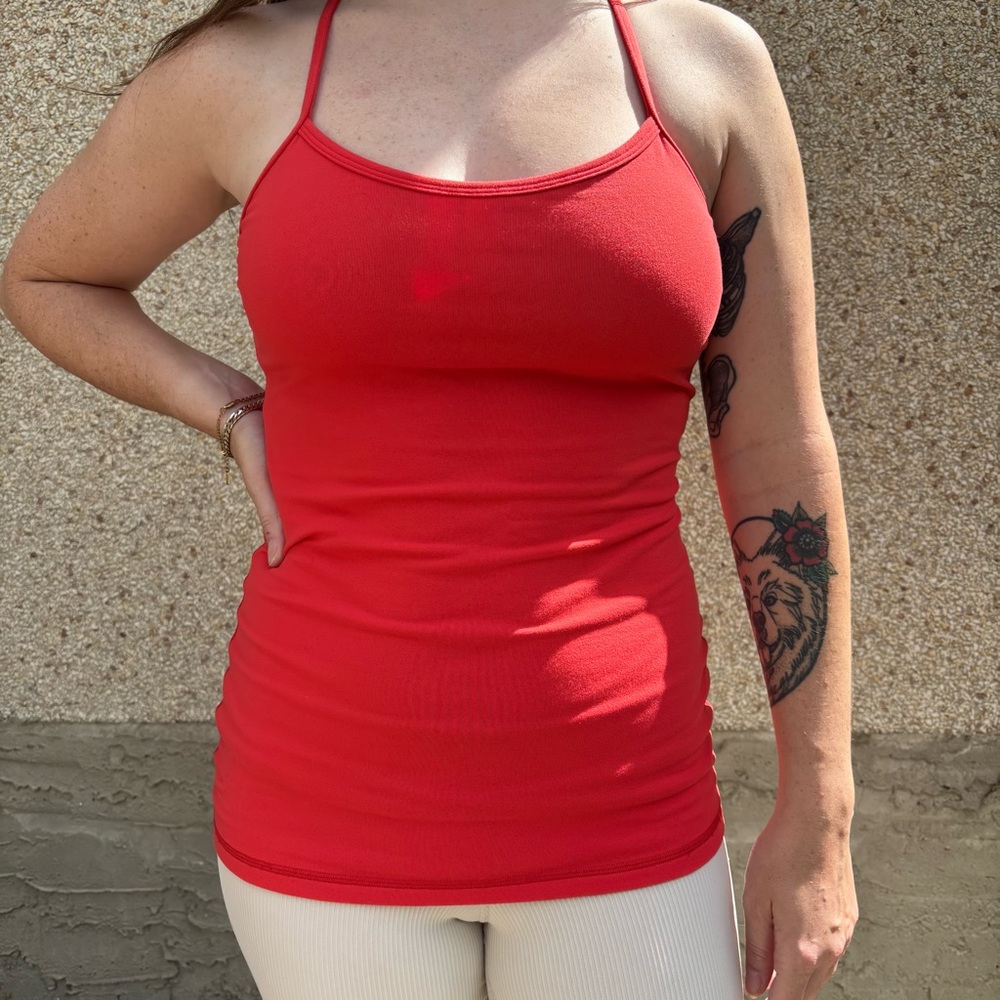 Lululemon Red Power Y